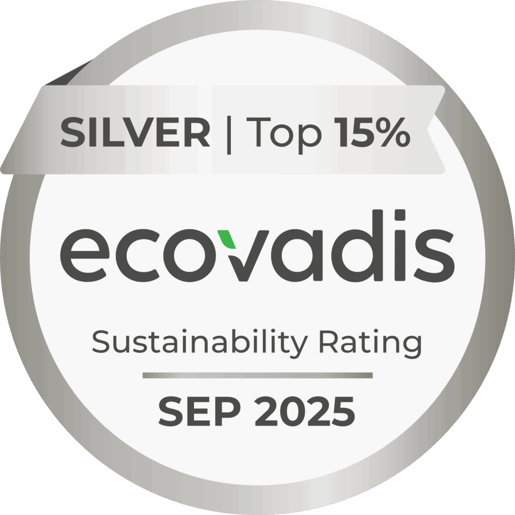 Lacroix Emballages présente sa nouvelle médaille silver Ecovadis pour 2025-2026