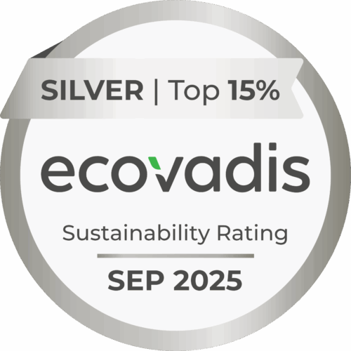 Lacroix Emballages présente sa nouvelle médaille silver Ecovadis pour 2025-2026