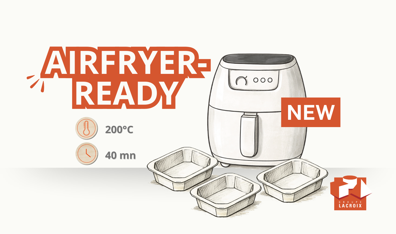 Packaging AirFryer ready