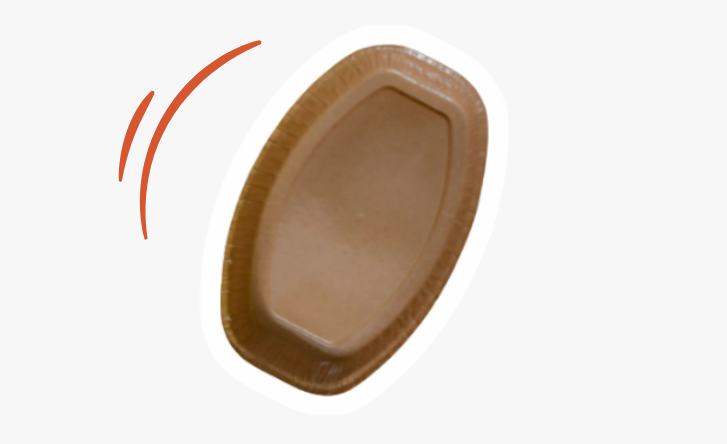 cardboard food tray for baking