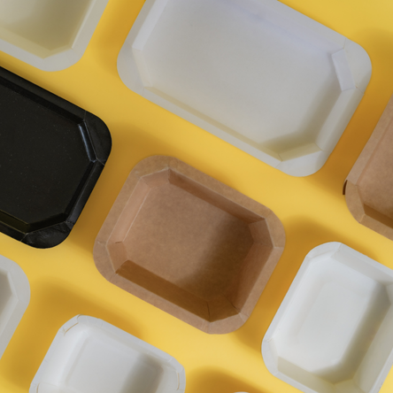Barquettes thermoscellables en carton – traiteur et métiers de bouche