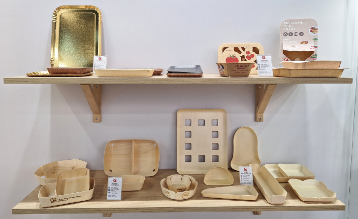 Barquettes pour la présentation ou la cuisson d'alimentaire